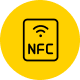 High-Performance front-facing NFC antenna